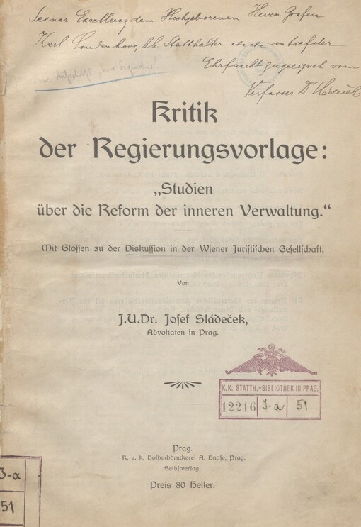 Kritik der Regierungsvorlage: 