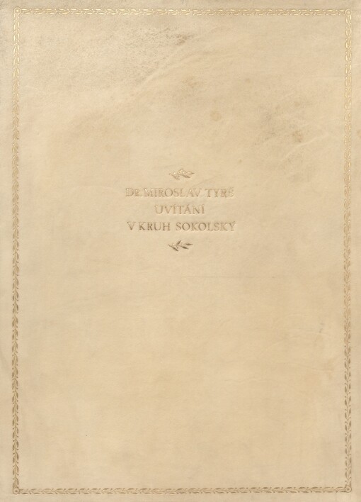 Uvítání v kruh sokolský