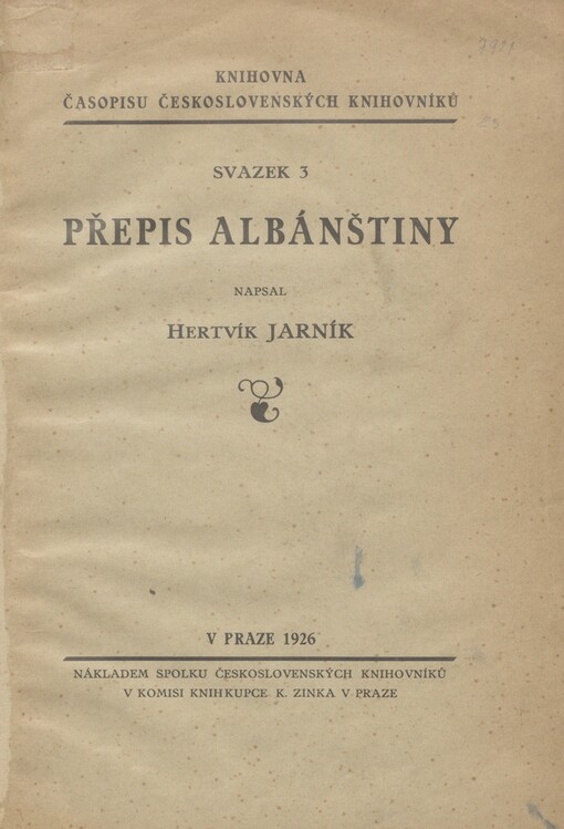 Přepis albánštiny