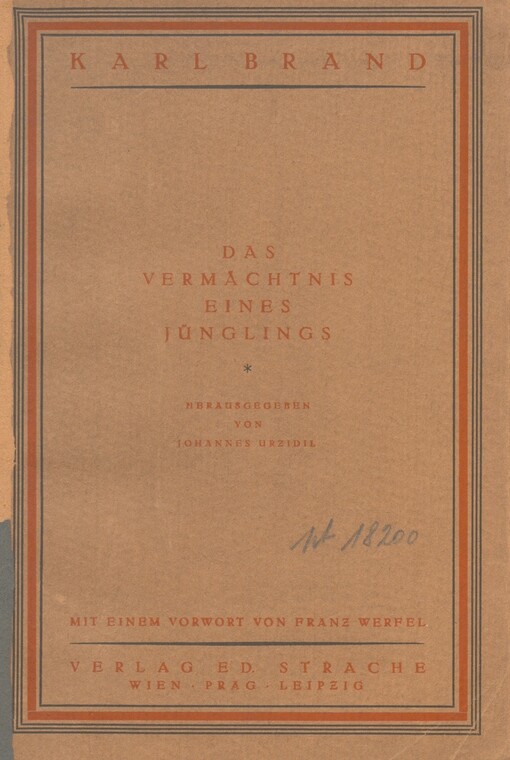 Vermächtnis eines Jünglings