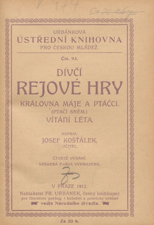 Dívčí rejové hry