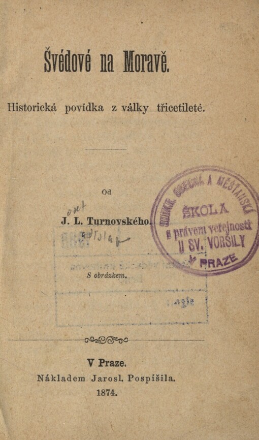 Švédové na Moravě: historická povídka z války třicetileté