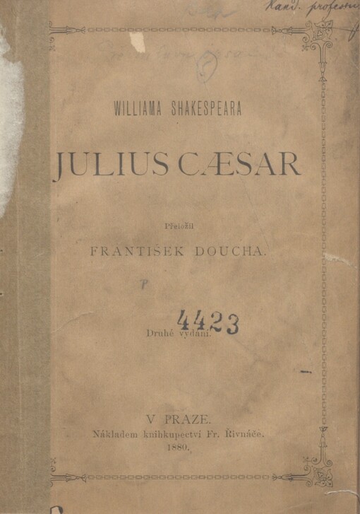 Williama Shakespeara Julius Caesar