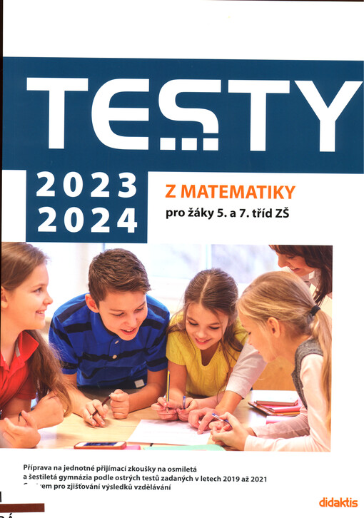 Testy 2023-2024 z matematiky pro žáky 5. a 7. tříd ZŠ