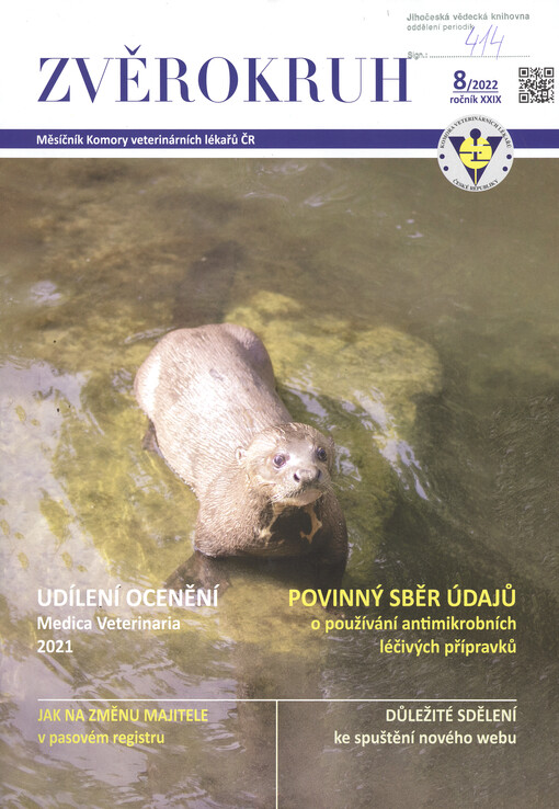 Zvěrokruh : časopis Komory veterinárních lékařů České republiky