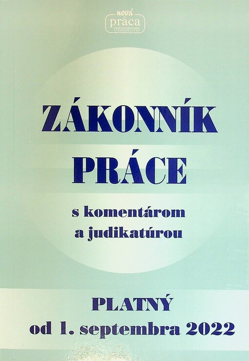 Zákonník práce s komentárom a judikatúrou