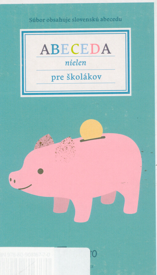 Abeceda : nielen pre školákov