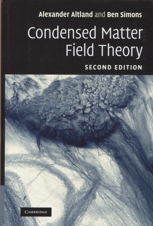 Condensed matter field theory
