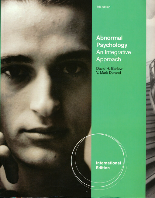Abnormal psychology : an integrative approach