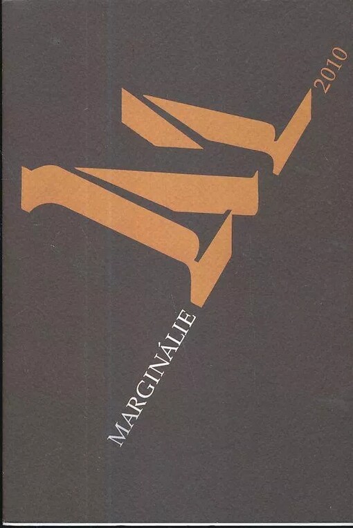 Marginálie 2010 : 1991/2009 : členská prémie [za rok 2009/10] : sborník k stému výročí Spolku českých bibliofilů