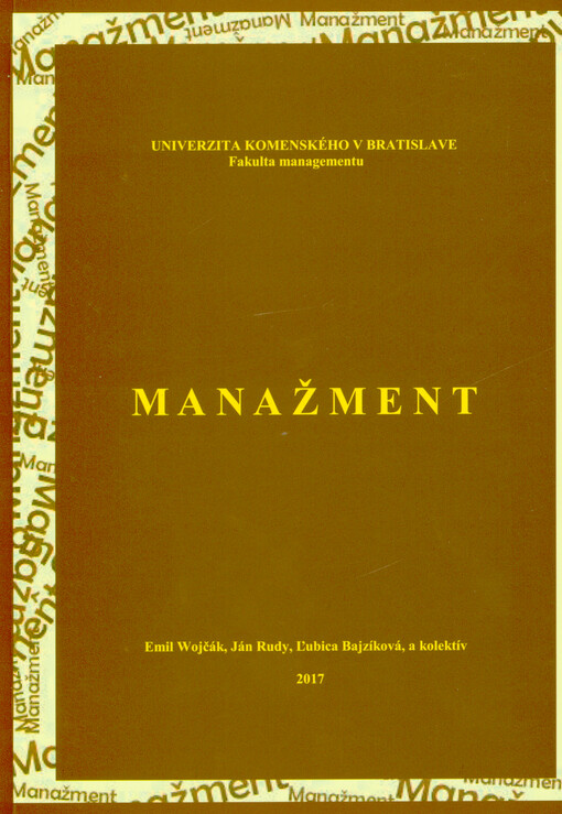 Manažment