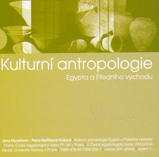 Kulturní antropologie Egypta a Předního východu