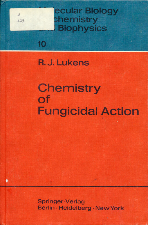 Chemistry of fungicidal action