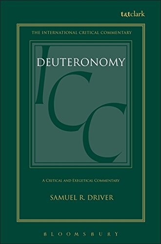 Deuteronomy (International Critical Commentary)