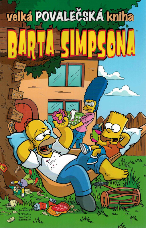 Velká povalečská kniha Barta Simpsona