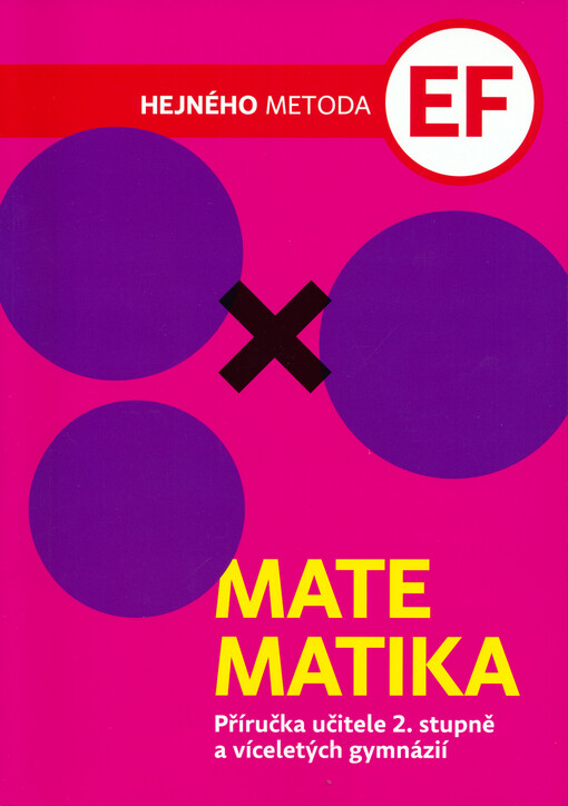 Matematika : EF : příručka učitele