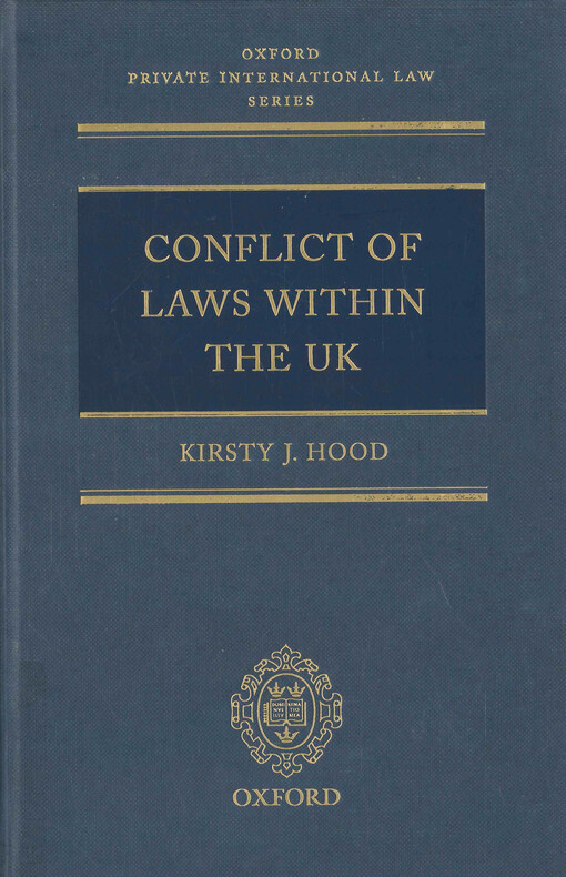 Conflict of laws within the UK