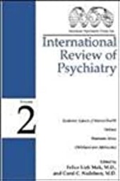 International Review of Psychiatry, Volume 2