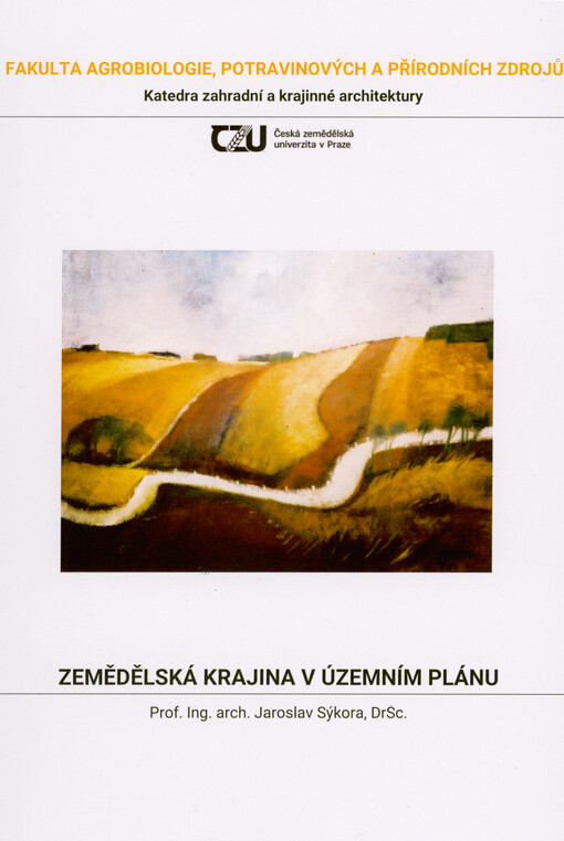 Zemědělská krajina v územním plánu