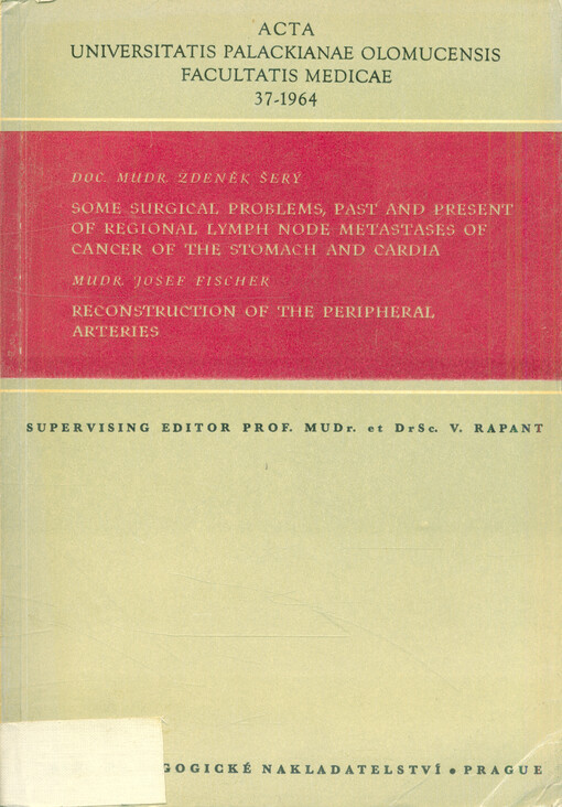 Some Surgical Problems, Past and Present, of Regional Lymph Node Metastases of Cancer of the Stomach and Cardia