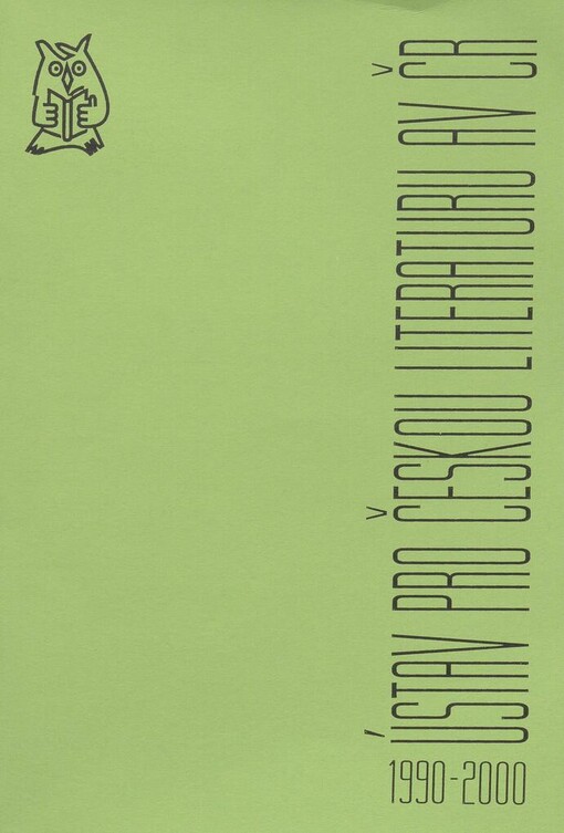 Ústav pro českou literaturu AV ČR: 1990-2000