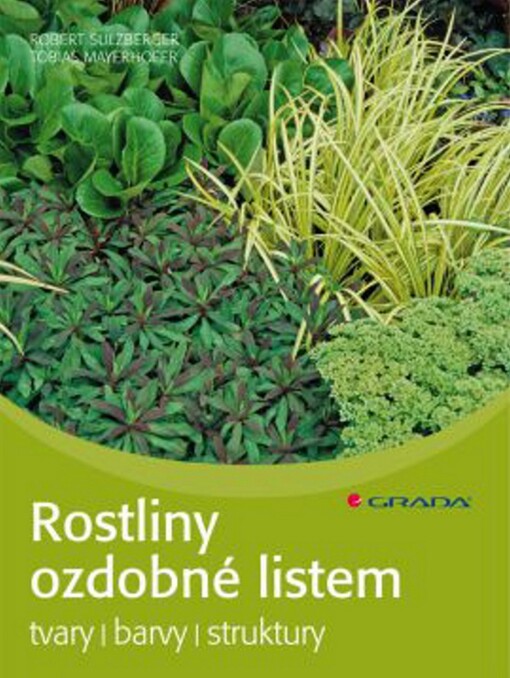 Rostliny ozdobné listem : tvary, barvy, struktury