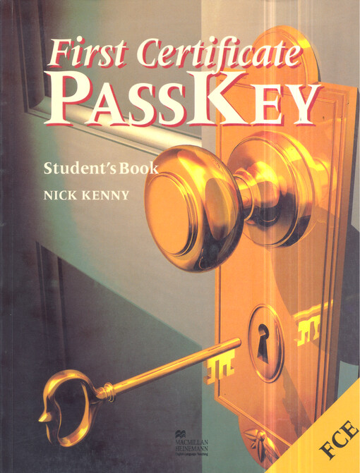 First certificate PassKey. Student's book