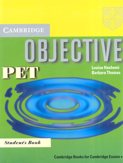 Objective PET : student's book