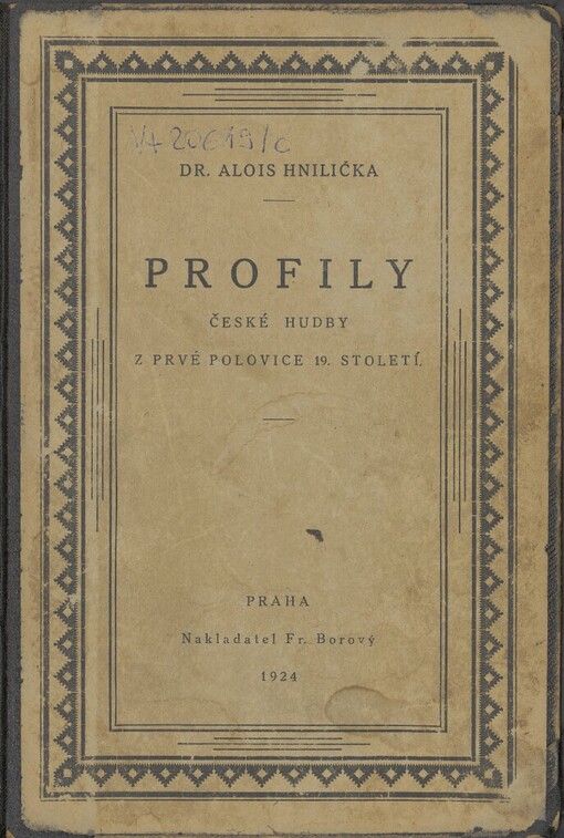 Profily české hudby z prvné polovice 19. století