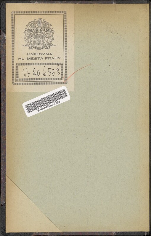 V Čechách :symfonická báseň Milije Aleksějeviče Balákireva