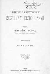 Užitkové a pamětihodné rostliny cizích zemí