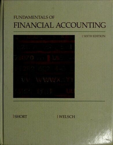 Fundamentals of financial accounting