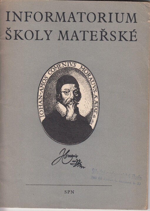 Informatorium školy mateřské: povinná četba pro pedagogické školy - třídy pro přípravu učitelek mateřských škol