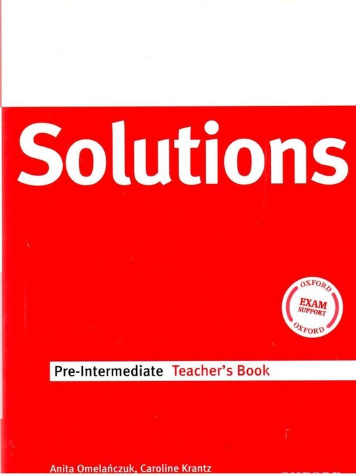 Solutions : pre-intermediate : teacher's book