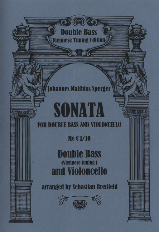Sonata for double bass and violoncello Me C I/10 : double bass (Viennese tuning) and violoncello