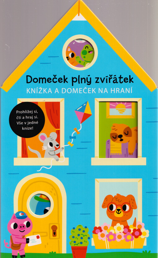 Domeček plný zvířátek : knížka a domeček na hraní