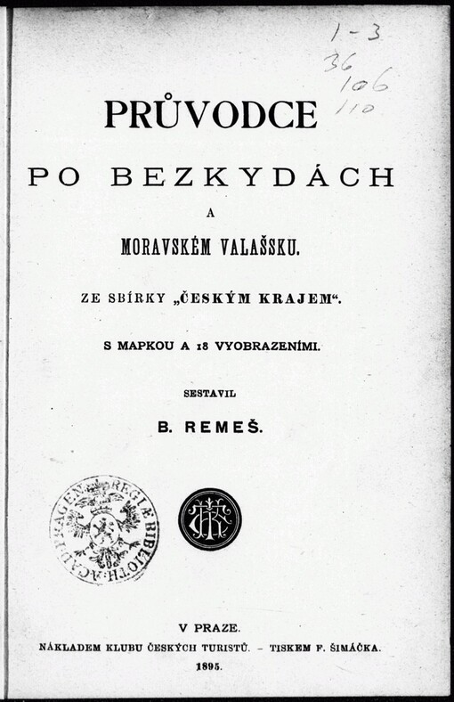 Průvodce po Bezkydách[sic] a moravském Valašsku