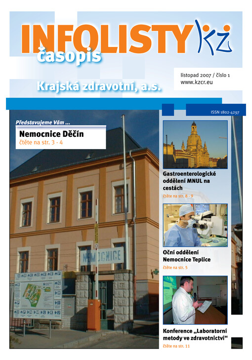 Infolisty : časopis Masarykovy nemocnice v Ústí nad Labem