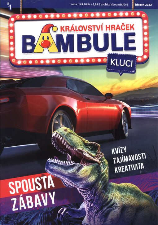 Království hraček Bambule - kluci : spousta zábavy - kvízy, zajímavosti, kreativita