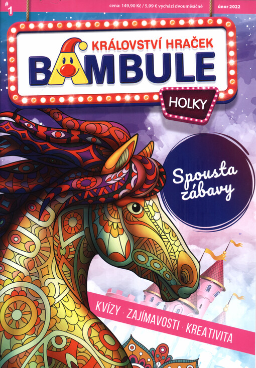 Království hraček Bambule - holky : spousta zábavy - kvízy, zajímavosti, kreativita