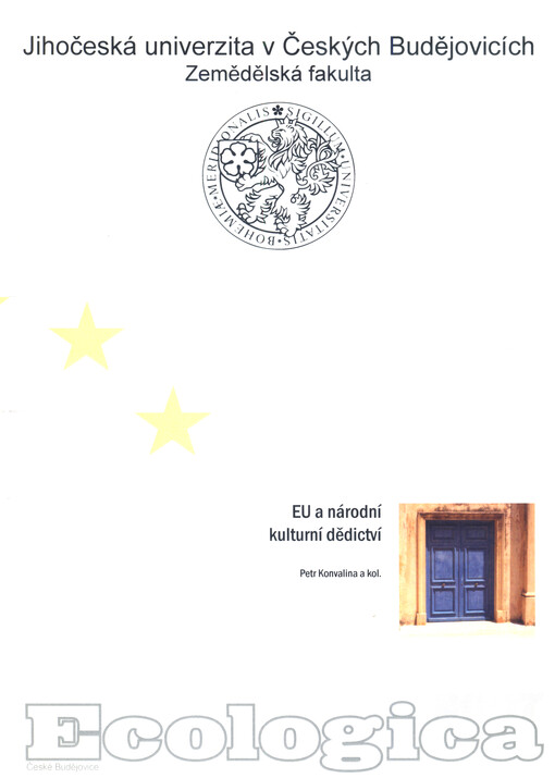 Evropská unie a národní kulturní dědictví : odborná monografie