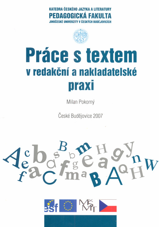 Práce s textem v redakční a nakladatelské praxi