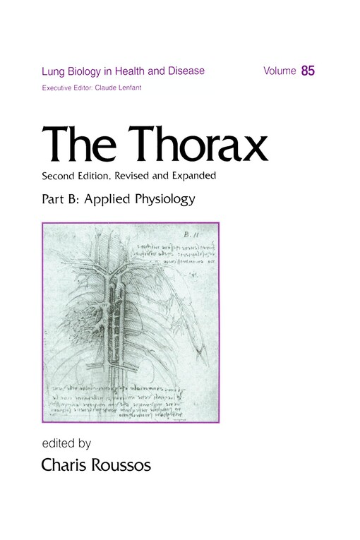The thorax. Part B, Applied Physiology