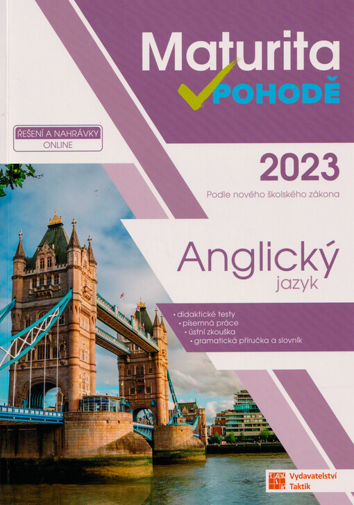 Maturita v pohodě. Anglický jazyk