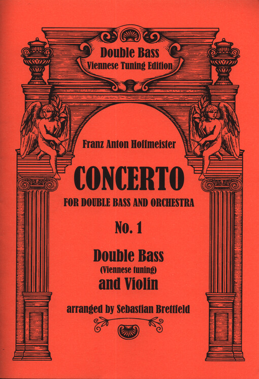 Concerto for double bass and orchestra no. 1 : double bass (Viennese tuning) and violin