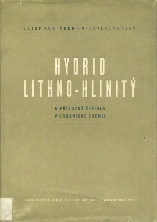 Hydrid lithno-hlinity a příbuzná činidla v organické chemii