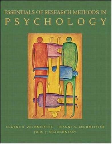 Essentials of Research Methods in Psychology