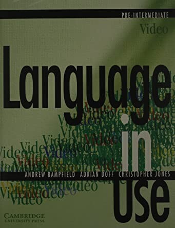 LANGUAGE IN USE PRE-INTERMEDIATE VIDEO VHS PAL - DOFF, A.
