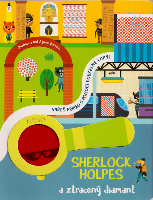 Sherlock Holpes a ztracený diamant : vyřeš případ s pomocí kouzelné lupy!