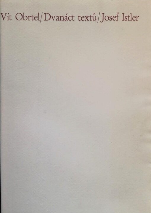 Dvanáct textů